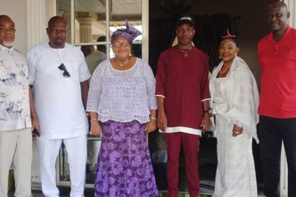 CHIDI OKONJI'S VISIT TO JANET OYUBU