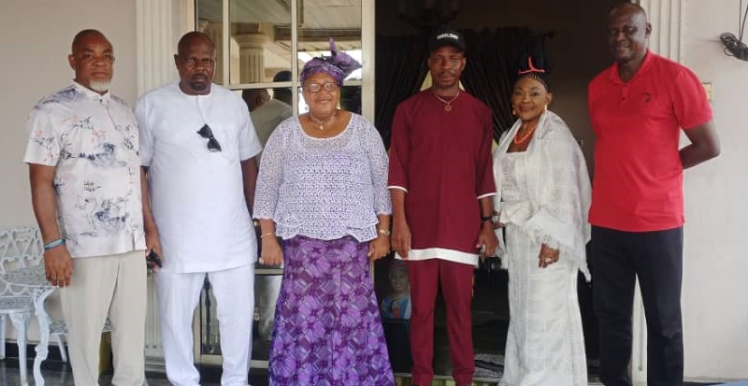 CHIDI OKONJI'S VISIT TO JANET OYUBU
