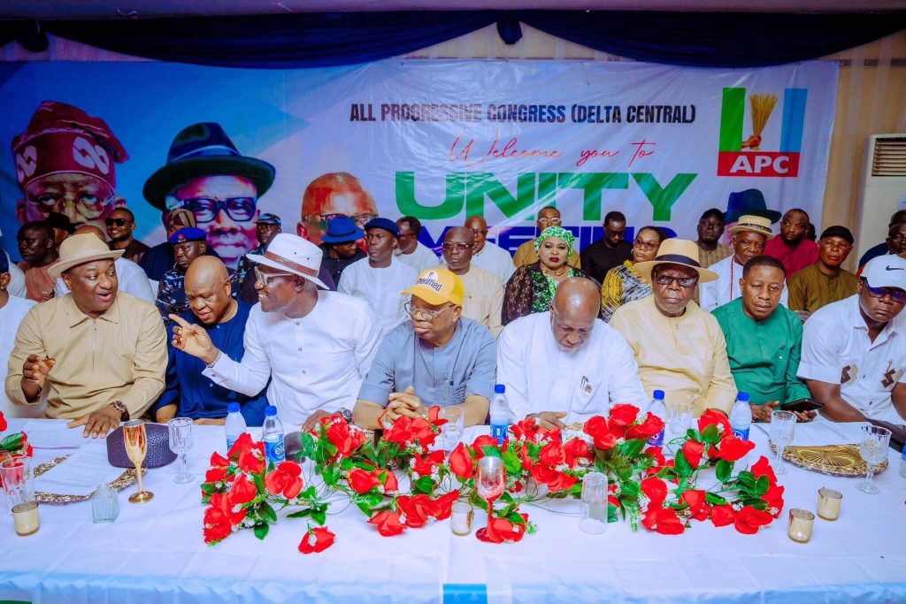 DELTA STATE CENTRAL APC ADOPTS TINUBU, OBOREVWORI FOR 2027