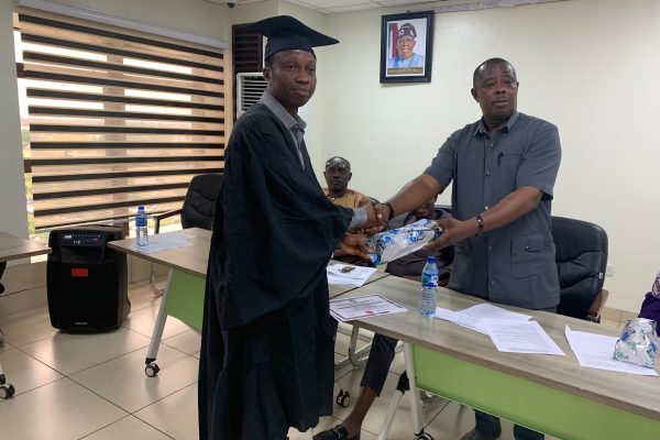 AGOFURE ONORIODE CELEBRATES GRADUATION OF DRIVERS
