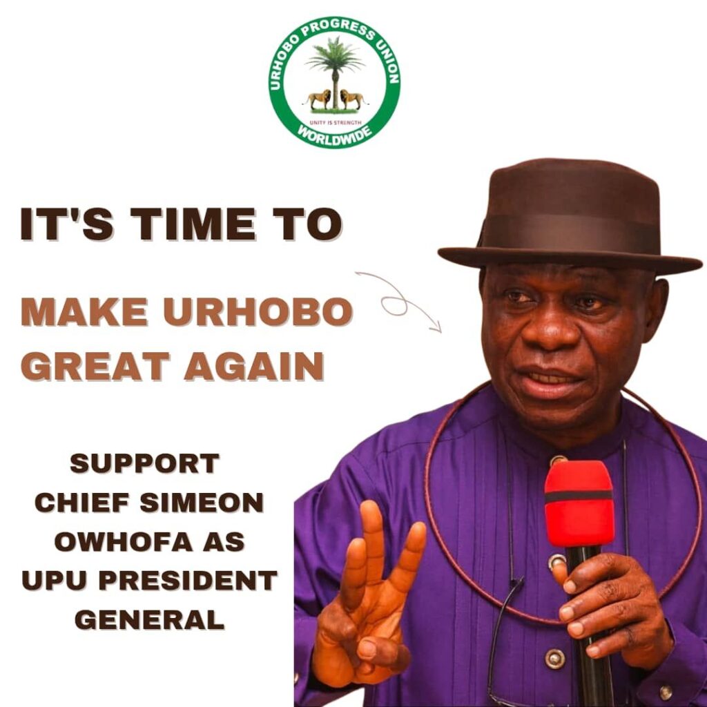 URHOBO LEADERSHIP A NEW ERA BEGINS WITH SIMEON OHWOFA