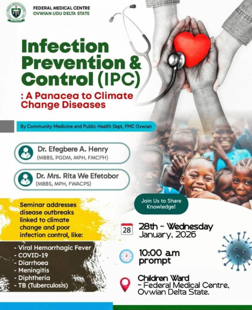 FMC OVWIAN INVITES YOU TO THE INFECTION PREVENTION SEMINAR