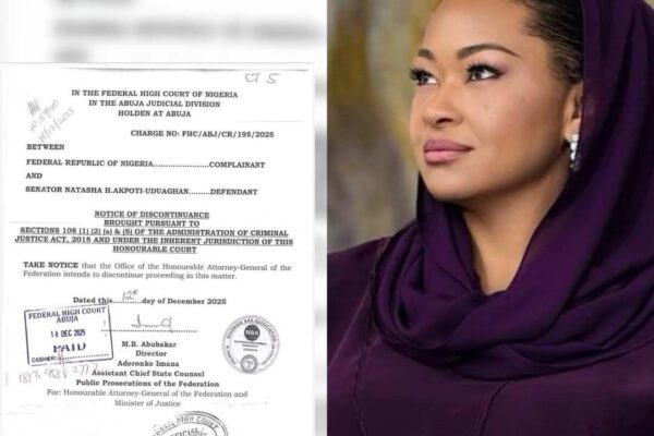 SENATOR NATASHA WITHDRAWS FROM CRIMINAL CASE