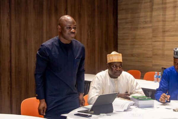 HON WAIVE CONGRATULATES GUWOR ON NEW POSITION