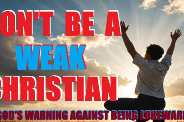 LUKEWARM CHRISTIANS: UNDERSTANDING SPIRITUAL INDIFFERENCE