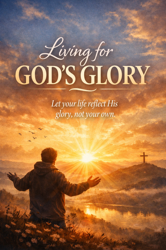 GLORY: HONORING GOD THROUGH OUR ACTIONS