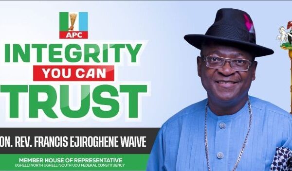 HON FRANCIS EJIROGHENE WAIVE'S LEGACY IN POLITICS