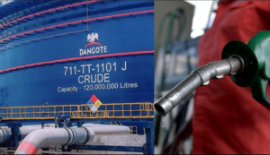 Dangote Refinery has set the price of petrol at $0.779 (₦1,075.77) per litre under a new dollar-based pricing system, which means payments in naira are no longer accepted.